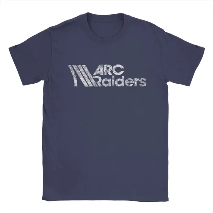 T-shirt imprimé avec logo Arc Raiders pour hommes et femmes, t-shirt en coton Crazy, col rond, manch