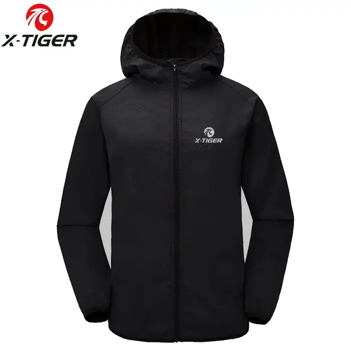 X-TIGER coupe-vent coulée cyclisme maillot vtt vélo coupe-vent super léger crème solaire randonnée v