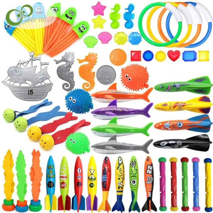 Été enfants natation poulpe piscine jouets de plongée Sports nautiques jeu d'eau jouets bâton de plo