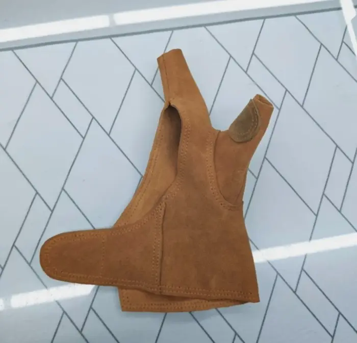 Gants d'archerie tir rapide traditionnel renforcés cuir pouce gaucher droitier chasse tir à l'arc