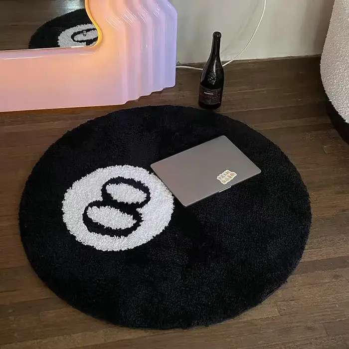 LAKEA Halloween 8 tapis de balle décoration intérieure de la maison cadeaux d'Halloween effrayants 8