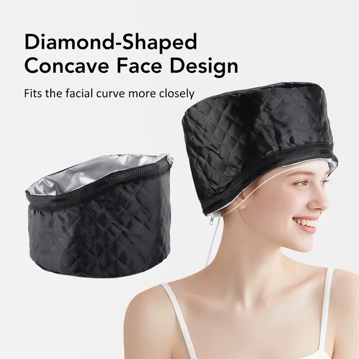 Accueil SPA thermique cheveux vapeur casquette 10 niveaux chauffage masque capillaire revitalisant n