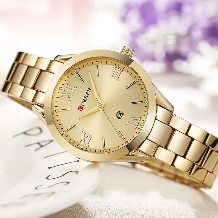 Montre femme CURREN luxe acier inoxydable simple business bracelet ladies relogio feminino 9007 fashion