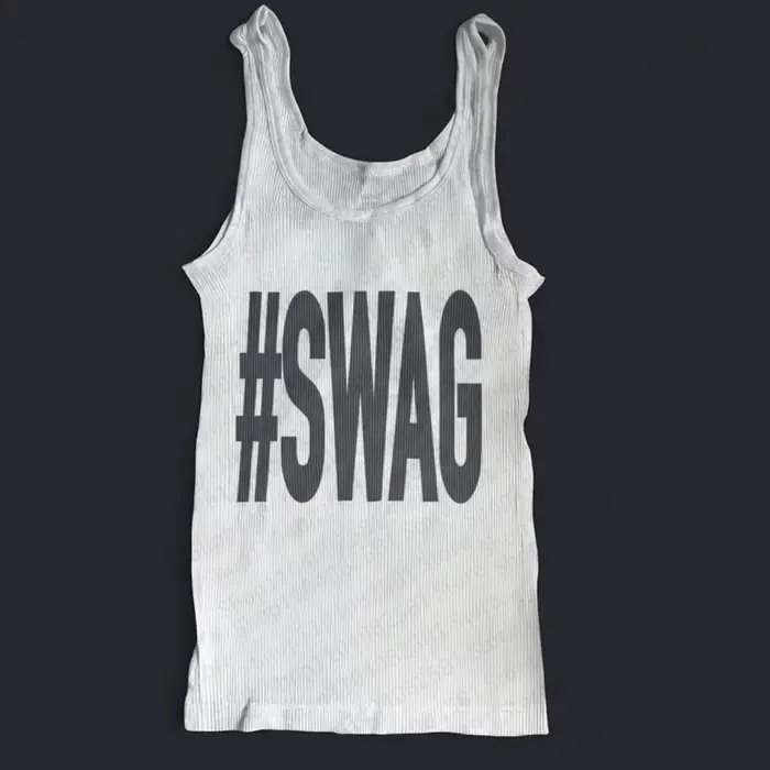 Mode américaine femmes gilet de rue Grunge Emo fille coupe ajustée punk lettre imprimer mignon haut 