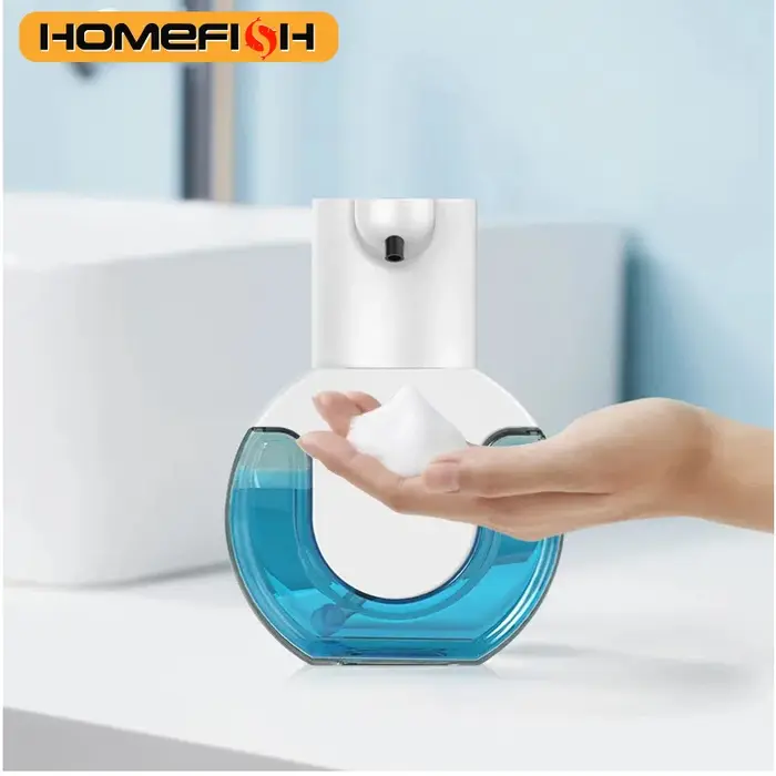 Distributeur de savon intelligent 420ml, capteur de mouvement sans contact, dispositif de lavage des
