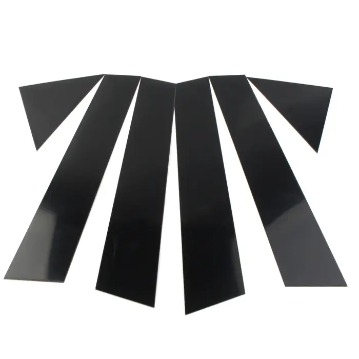 Kit de revêtement d'habillage de porte de voiture, 6 pièces, pour Chrysler 300/300C 2005-2010 et Dod