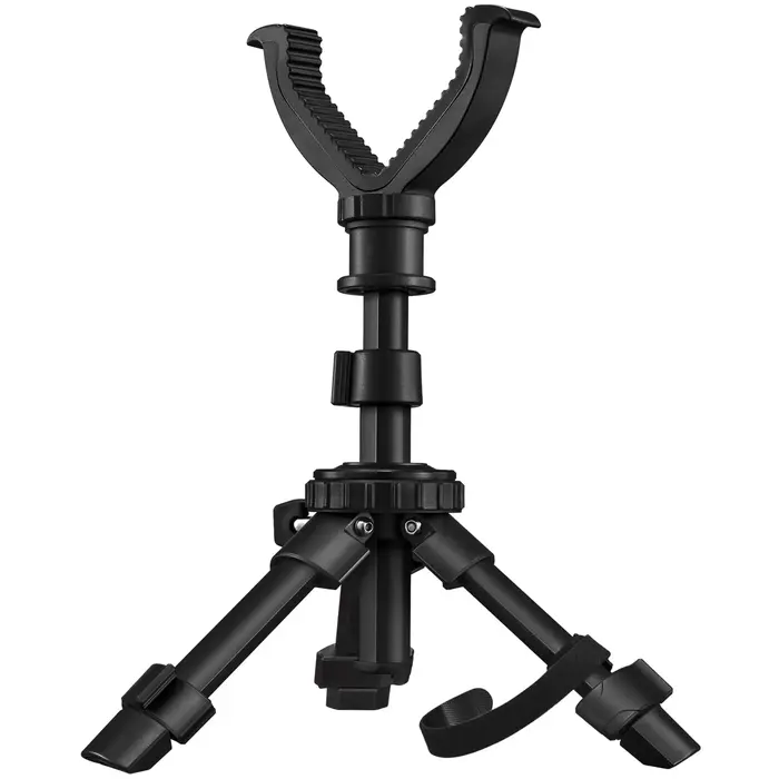 CVLIFE Repose-fusil - Hauteur réglable, rotation à 360 degrés, support en V - Repose-fusil portable 