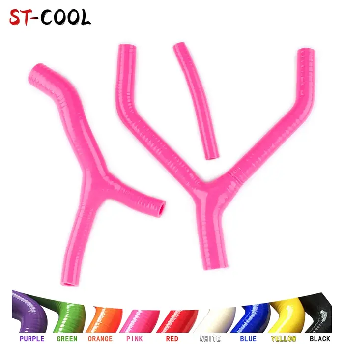 Kit de tuyaux de radiateur haute performance en silicone pour YAMAHA YZ 125 YZ125 1989 1990 1991 199