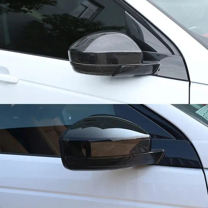 Couvercle de rétroviseur en Fiber de carbone, 2 pièces, aspect voiture, pour Land Rover Discovery Sp