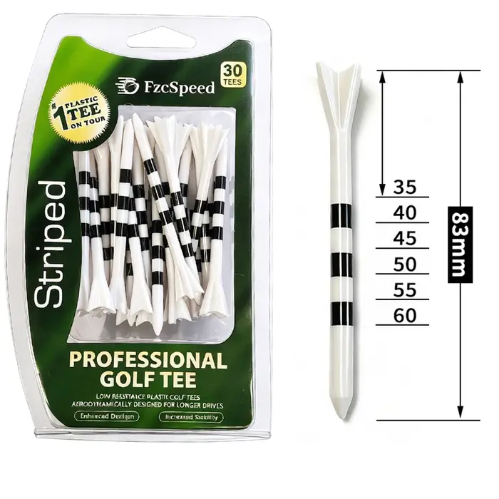 30/50 Tees de golf longs et hauts, plus durables et plus stables, idéaux pour les débutants