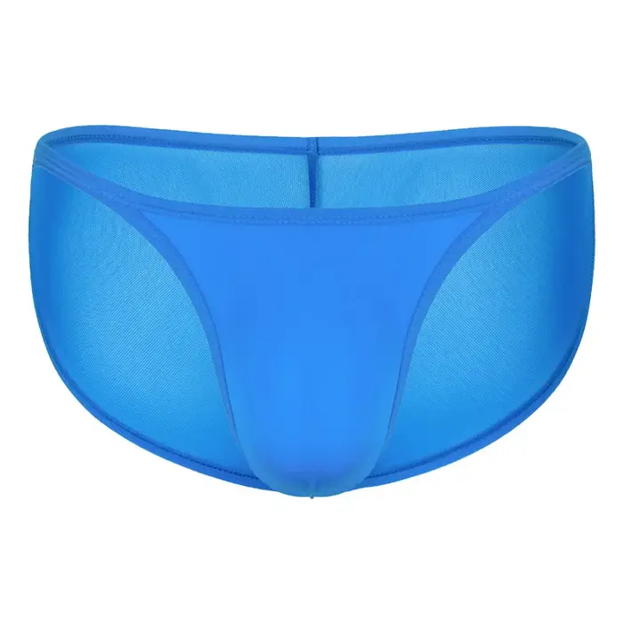 Sous-vêtements pour hommes, caleçons transparents respirants, caleçons à taille basse et à coupe hau