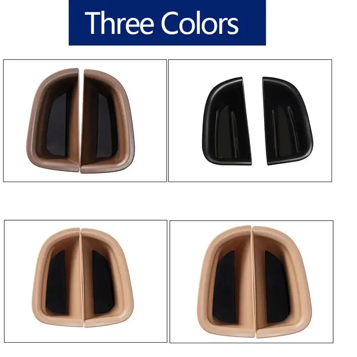 Boîte de rangement pour porte avant de voiture, support de conteneur organisateur pour Volvo S90 V90