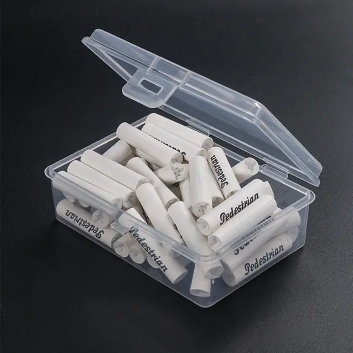 50 pièces de filtres à charbon actif de 9 mm pour pipe à tabac, cartouches de nettoyage pour embout 