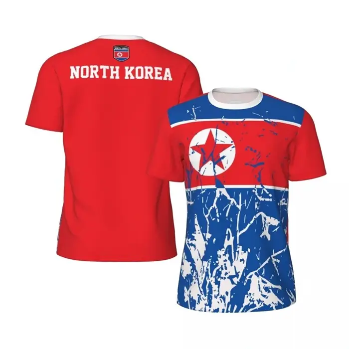 T-shirt de sport 3D imprimé, design unique, emblème national, polyester robuste, mode décontractée, homme et femme, occasions spéciales et quotidiennes