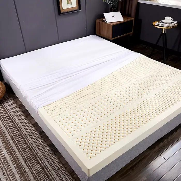Matelas antibactérien en latex thaïlandais, 100% naturel, virus de luxe, tatami pour la maison, King