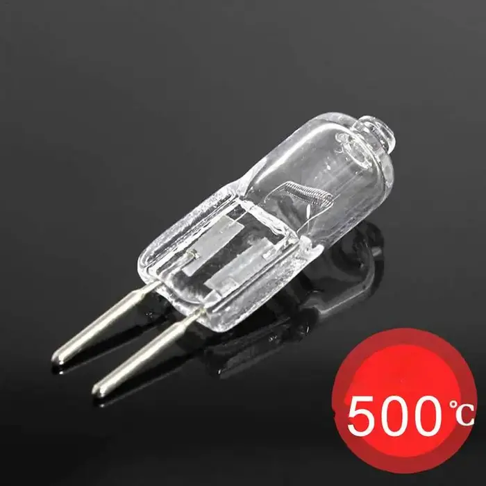 Ampoule de four G4 12V 20W, lampe halogène 500, résistante aux hautes températures, lustre Durable, 