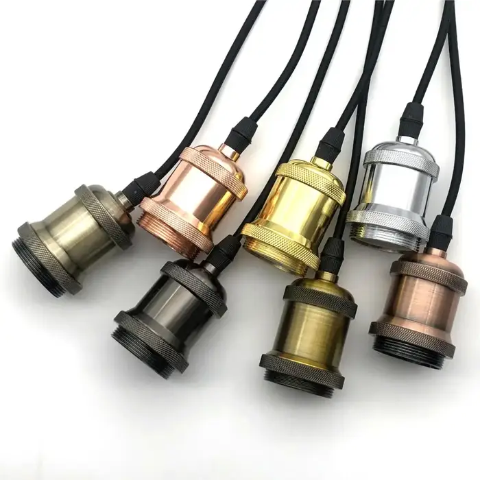 Lampes suspendues en aluminium lampe industrielle Vintage nordique Loft lampe suspendue E27 90-265V 