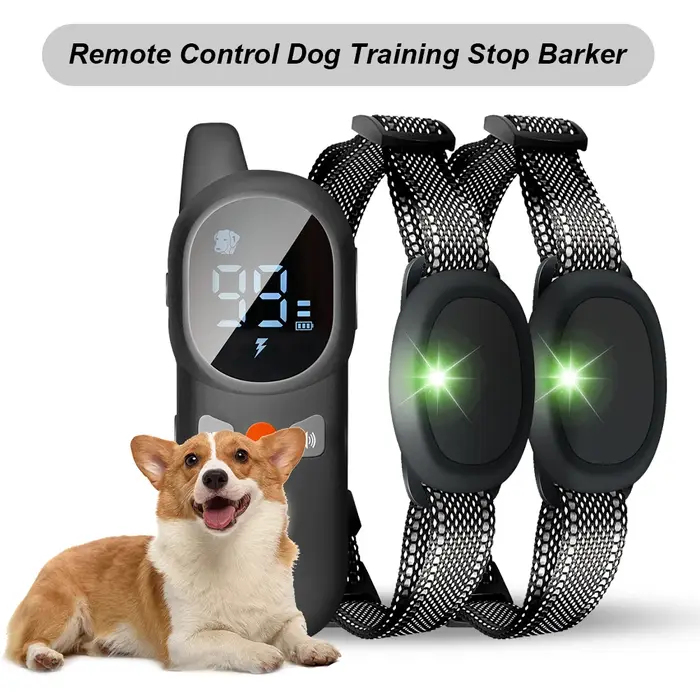 Collier Électrique Anti-Aboiement pour Chien