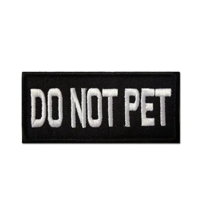 PATCH de soutien émotionnel pour animal de compagnie, pour harnais, gilet, Service pour chien en for