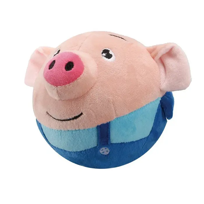 Jouets électroniques pour animaux de compagnie, vibration itude, balle rebondisnoyaux, boule de mors