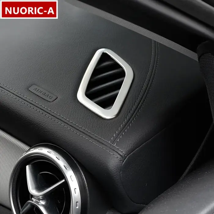 Pour Mercedes Benz CLA C117 GLA X156 classe A W176 2013-18 tableau de bord AC climatiseur cadre de v
