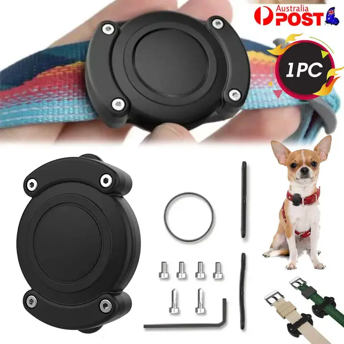 Collier de chien en nylon souple avec étiquette d'air Apple