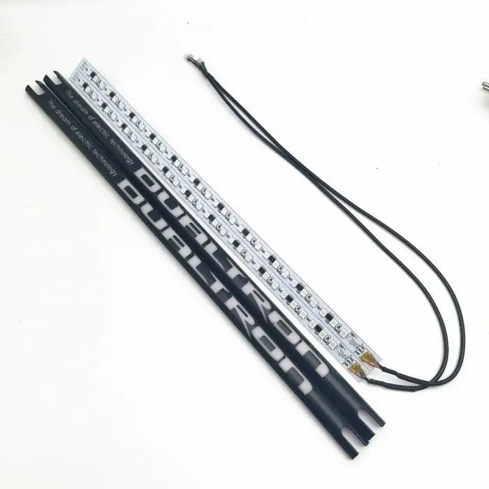 Bande lumineuse pôle 436mm avec couvercle de lumière pour MINIMOTORS DUALTRON STORM,NEWSTORM VICTOR 