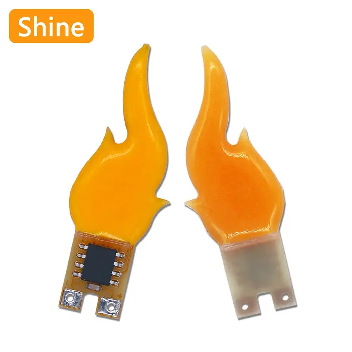 DC3-5V Led Cob Flash bougies Edison flamme LED Filament Diode fête d'anniversaire décoration ampoule
