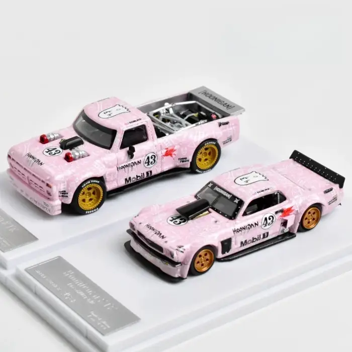 B-M SW StreetWeapon 1:64 Ford Mustang RTR Ford F-150 pick-up Ken nuits modèle de voiture en alliage 