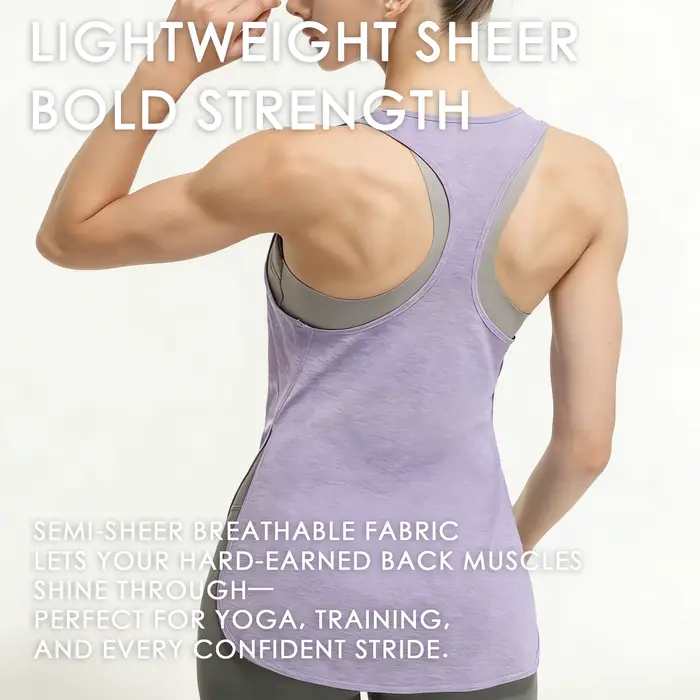 Gilet de sport translucide pour femme – Haut de course léger pour femme, survêtement d'entraînement,