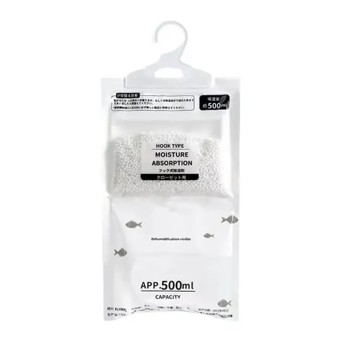 Absorbeur d'humidité suspendu, séchage des vêtements, déshumidificateur de garde-robe, sac sec, désh