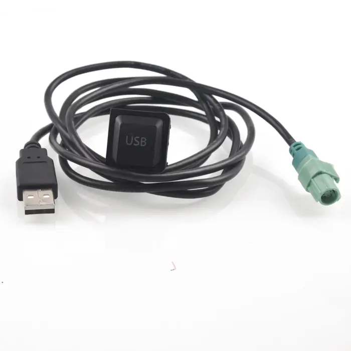 Adaptateur audio USB pour voiture, commutateur de câble pour VW Golf MK5 MK6 VI 5 6 Jetta CC Tiguan 