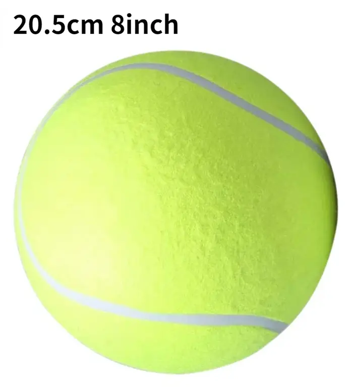 Balle de Tennis géante pour chien, 7/8/9.5 pouces, jouets pour animaux de compagnie, jouet à mâcher,