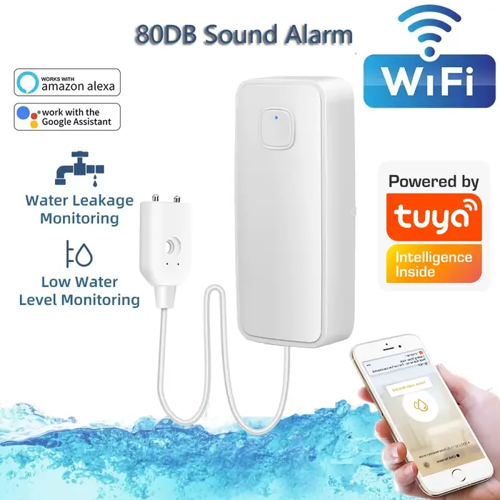 Capteur de fuite d'eau WIFI 1M/3M/5M