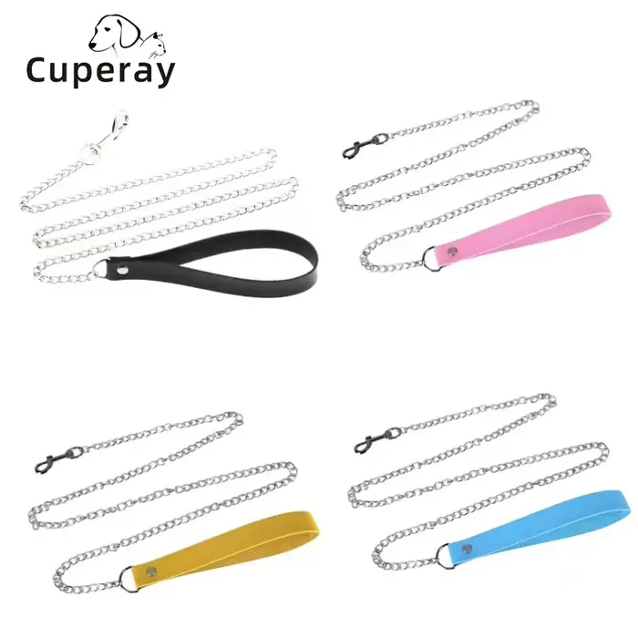 Laisse en cuir pour chien