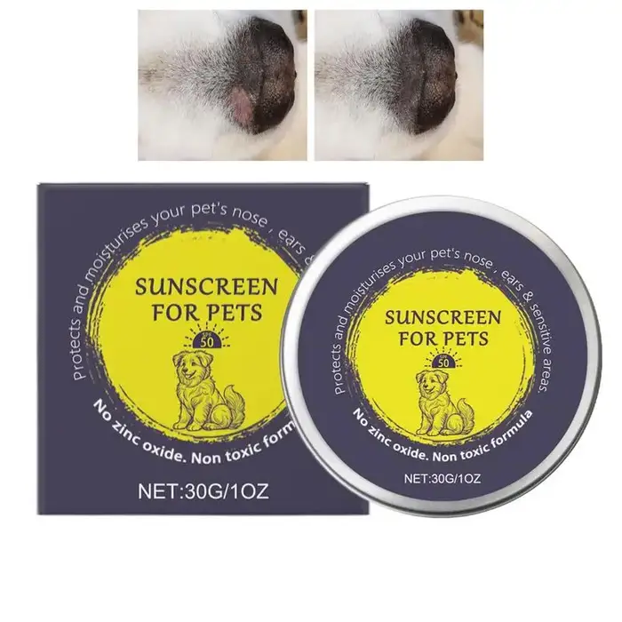 Crème solaire pour le nez de chien 30g crème solaire pour chien pour chiens blancs sucette de peau l