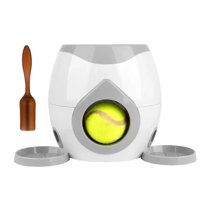 Lanceur automatique de balles pour chien, machine à récompenses alimentaires, lanceur interactif de 