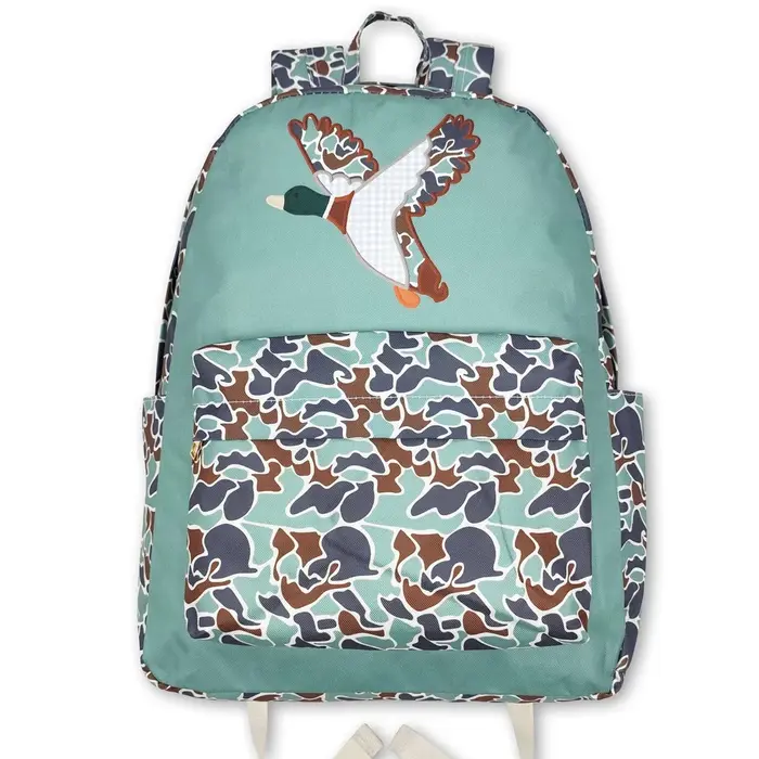 Sac à dos de chasse pour enfants garçons, camouflage canard