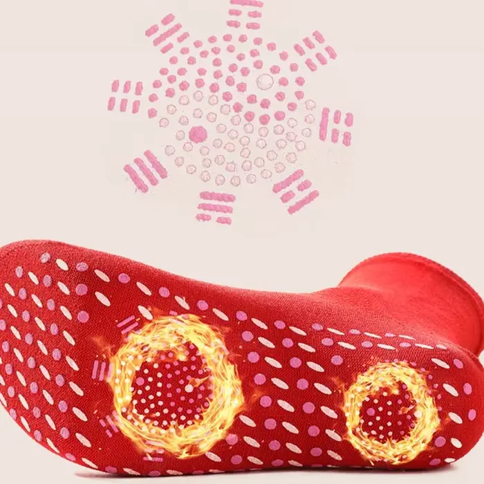 Chaussettes chauffantes tourmaline hiver - Soins santé et minceur pour chasseurs actifs
