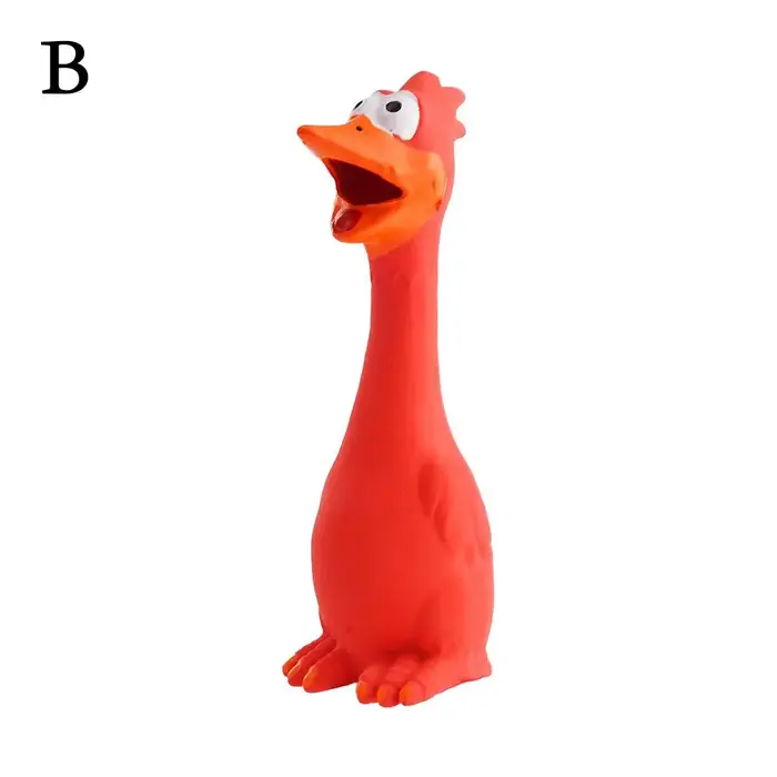 Nouveau jouet pour chien couinant à mâcher, boule grinçante, son de poulet, jouets pour chiens, meul