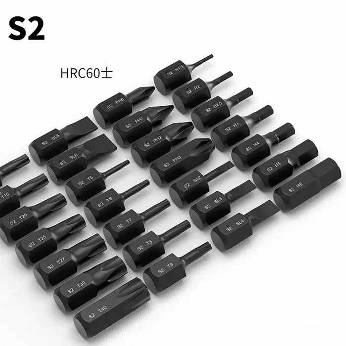 Jeu d'embouts de tournevis hexagonaux Ultra courts de 18mm, 1/4 pouces, tournevis électrique hexagon