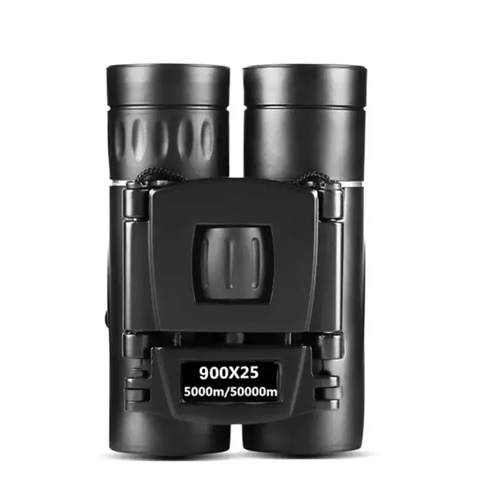 Mini jumelles 900x25 haute puissance BAK4 étanches pour observation oiseaux et sports extérieurs