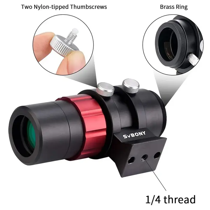 SVBONY-Lunette de guidage compacte ultra-mini pour caméras à guidage automatique, SV165, SV305, ZWO,