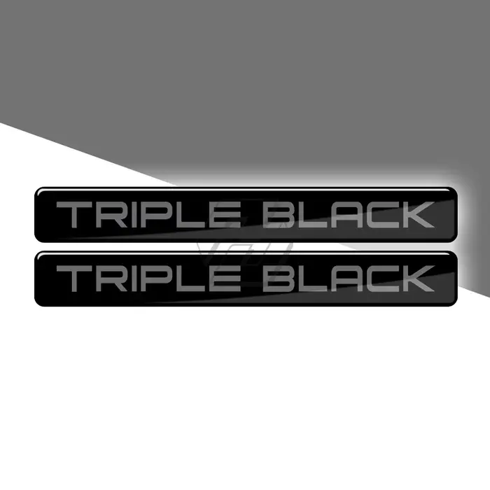 Autocollant noir triple résine 3D, décalcomanies pour BMW Hurrad F700GS F800GS Fenecute GS F850GS Ru