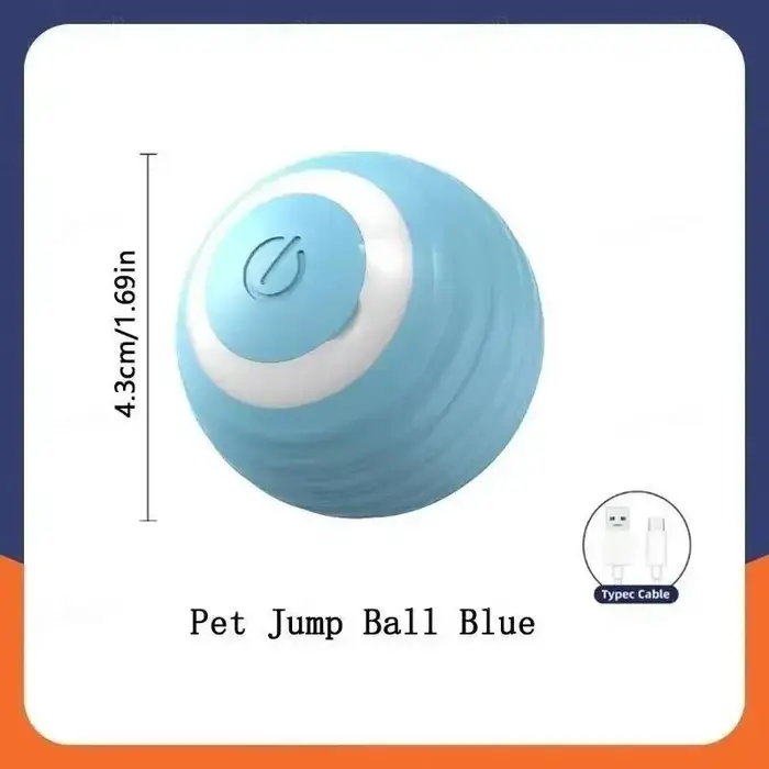 Jouets intelligents pour chiens, balle électronique interactive pour animaux de compagnie, balle mob
