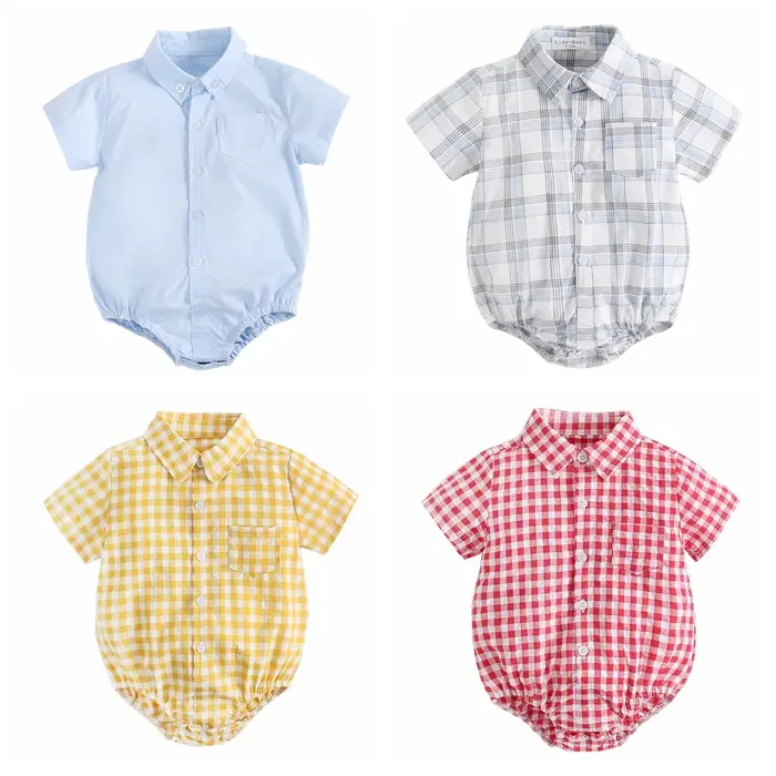 Sanlutoz – body en coton pour bébé garçon, vêtements pour nouveau-né à la mode, vêtements d'été à ma