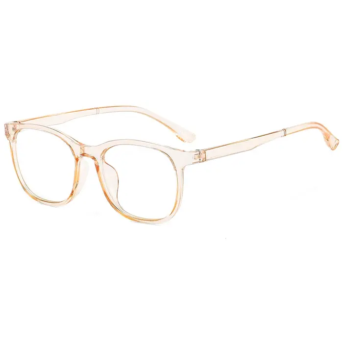 Lunettes d'ordinateur transparentes, monture PC, pour femmes et hommes, anti-lumière bleue, verres c