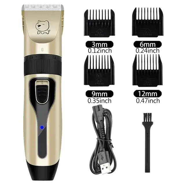 Tondeuse à cheveux professionnelle pour chien, tondeuse électrique pour animaux de compagnie, rasoir