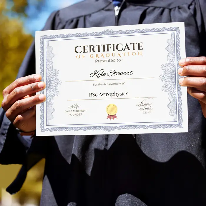 Papier de certificat vierge A4, 10 pièces, papier de diplôme imprimable et inscriptible, bords lisse