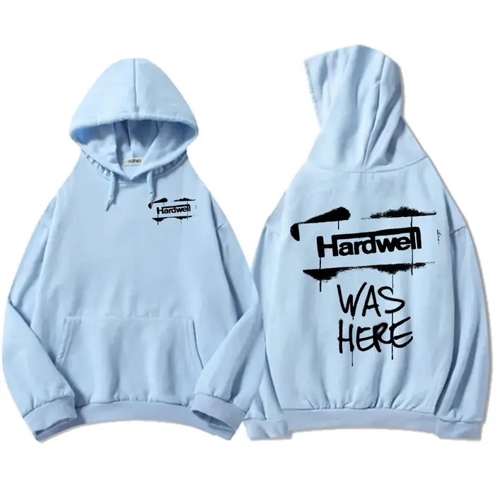 Hardwell était ici sweats à capuche décontracté à manches longues automne